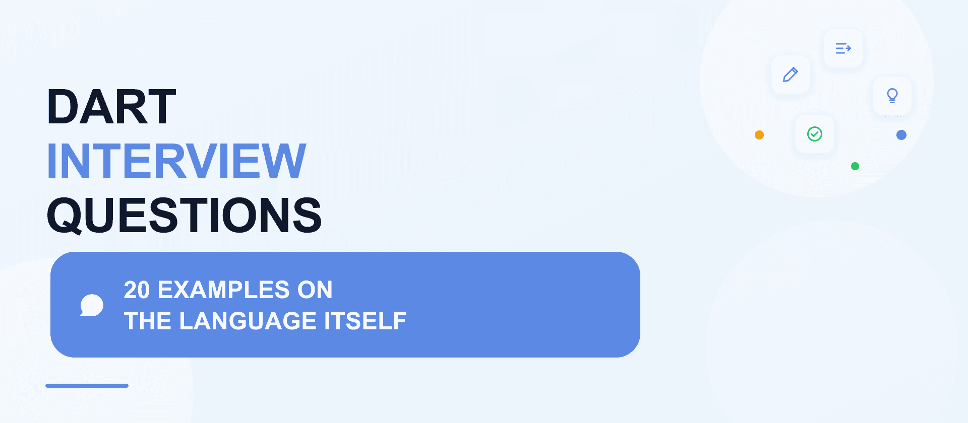 Dart interview questions: twenty language-level examples
