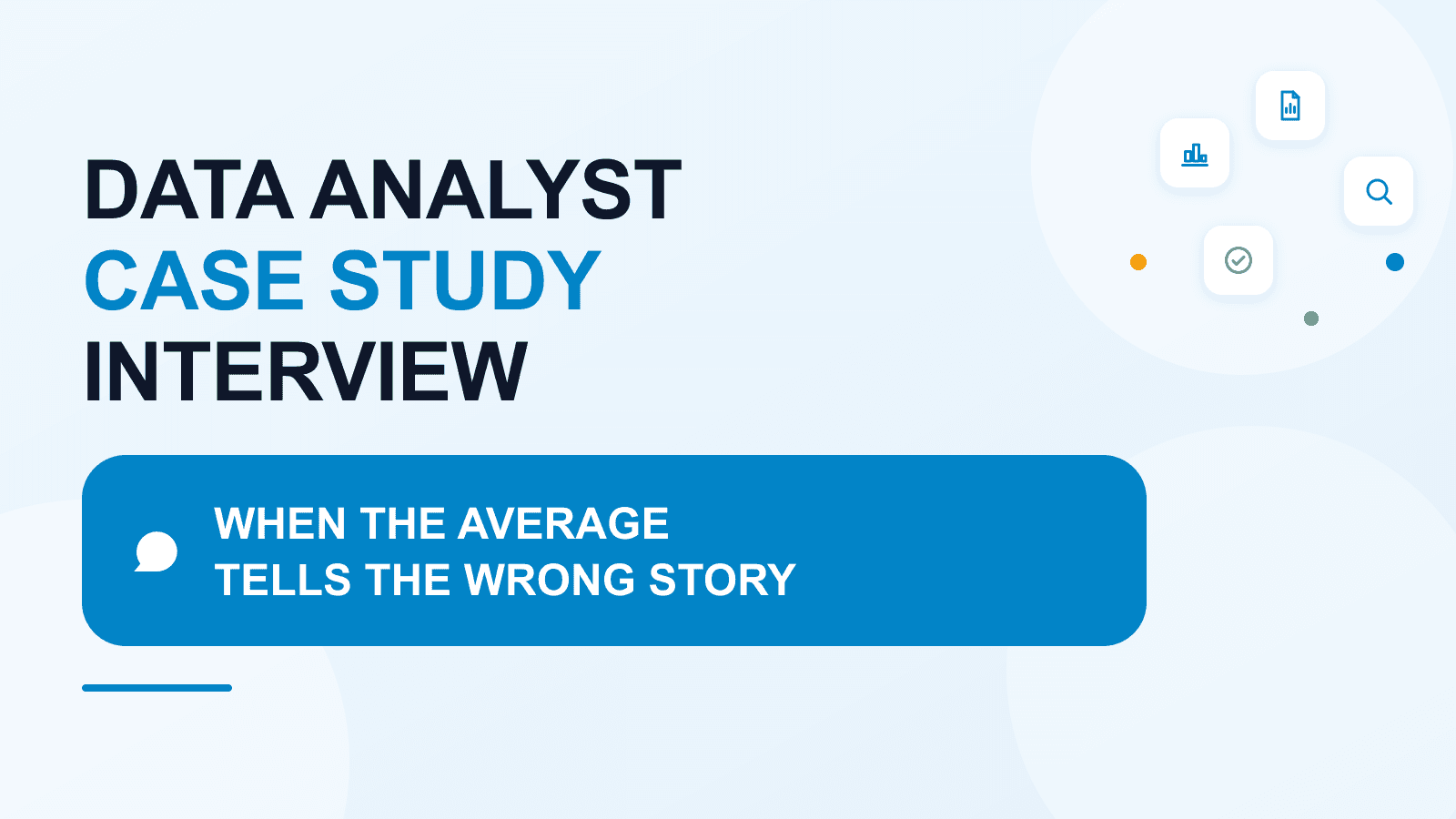 Data analyst case study: a worked example with the numbers