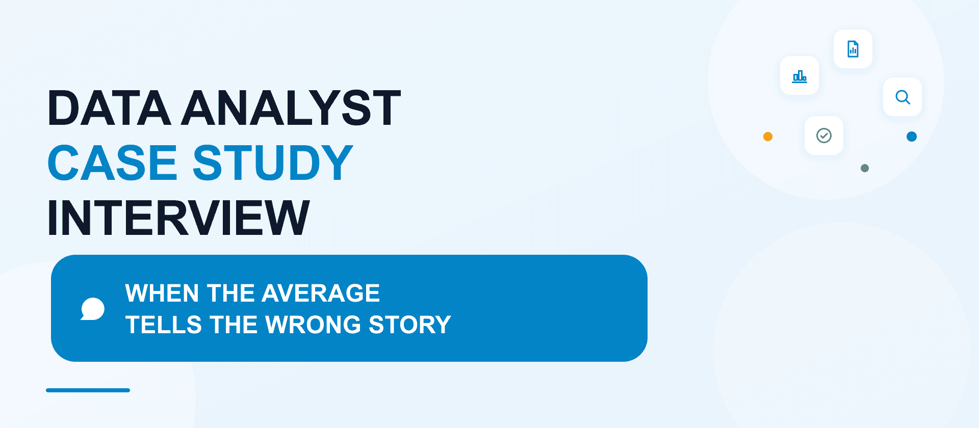 Data analyst case study: a worked example with the numbers