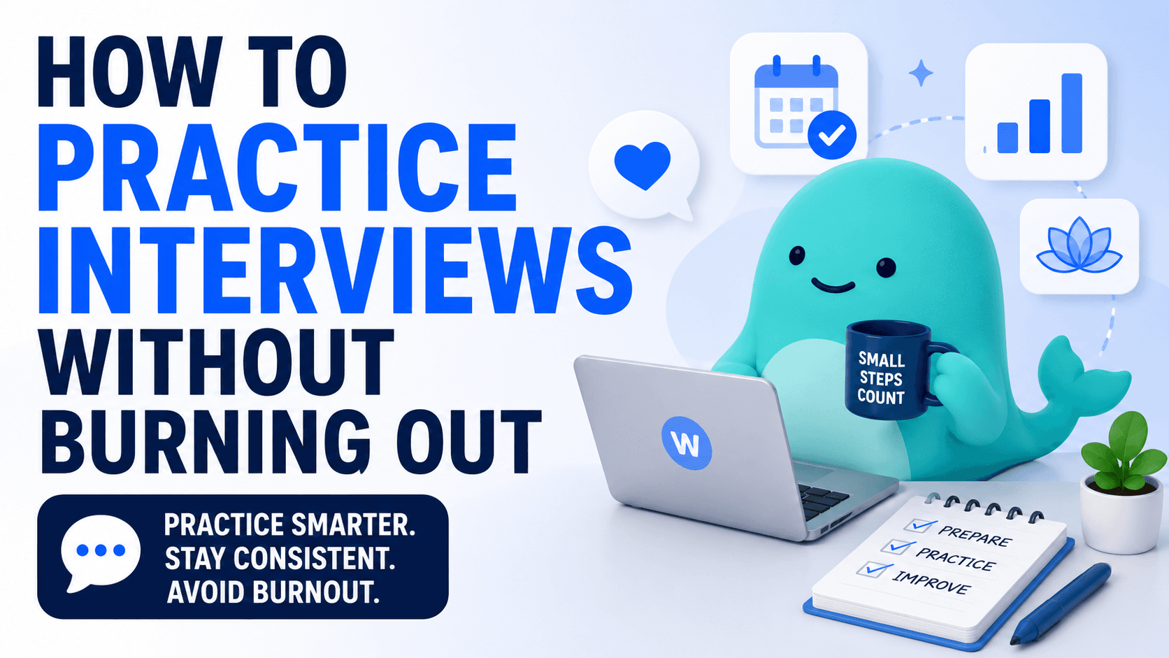 How to practice interviews without burning out